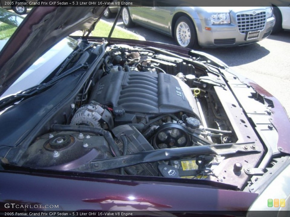 5.3 Liter OHV 16-Valve V8 Engine for the 2005 Pontiac Grand Prix #50047656