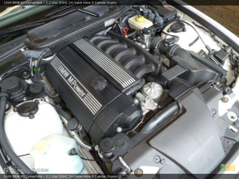 3.2 Liter DOHC 24-Valve Inline 6 Cylinder Engine for the 1999 BMW M3 #50057932