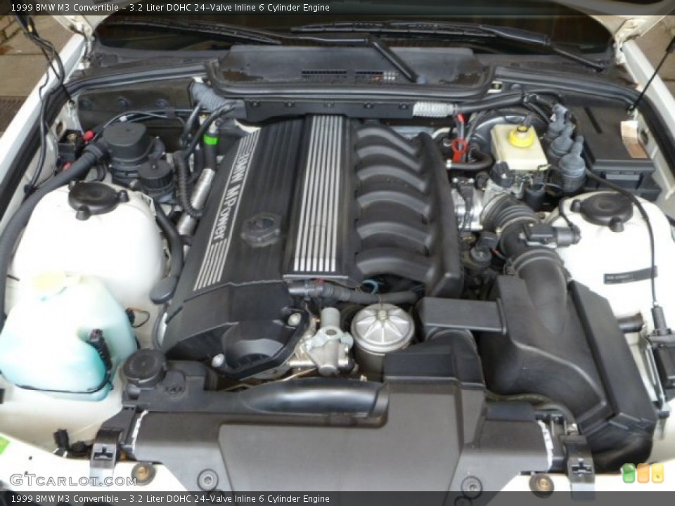 3.2 Liter DOHC 24-Valve Inline 6 Cylinder Engine for the 1999 BMW M3 #50057946