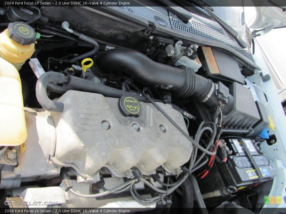 2.0 Liter DOHC 16-Valve 4 Cylinder 2004 Ford Focus Engine