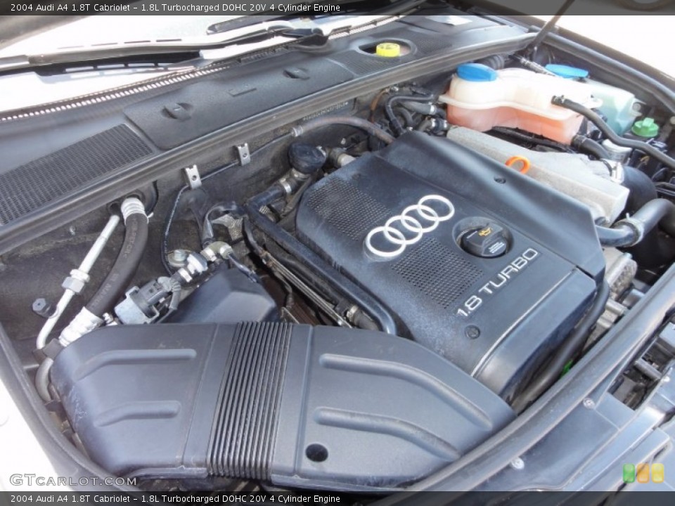 1.8L Turbocharged DOHC 20V 4 Cylinder Engine for the 2004 Audi A4 #50065246