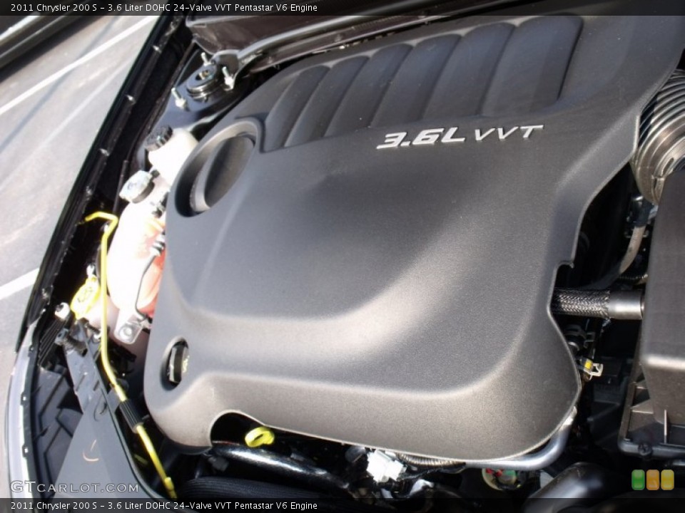 3.6 Liter DOHC 24-Valve VVT Pentastar V6 Engine for the 2011 Chrysler 200 #50065249