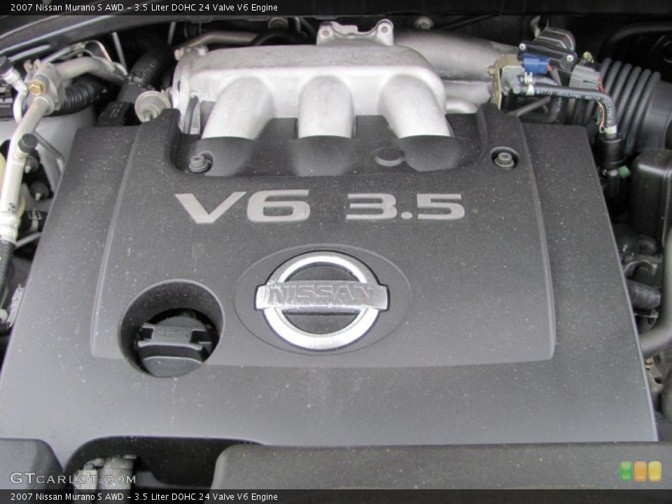 3.5 Liter DOHC 24 Valve V6 Engine for the 2007 Nissan Murano #50066395