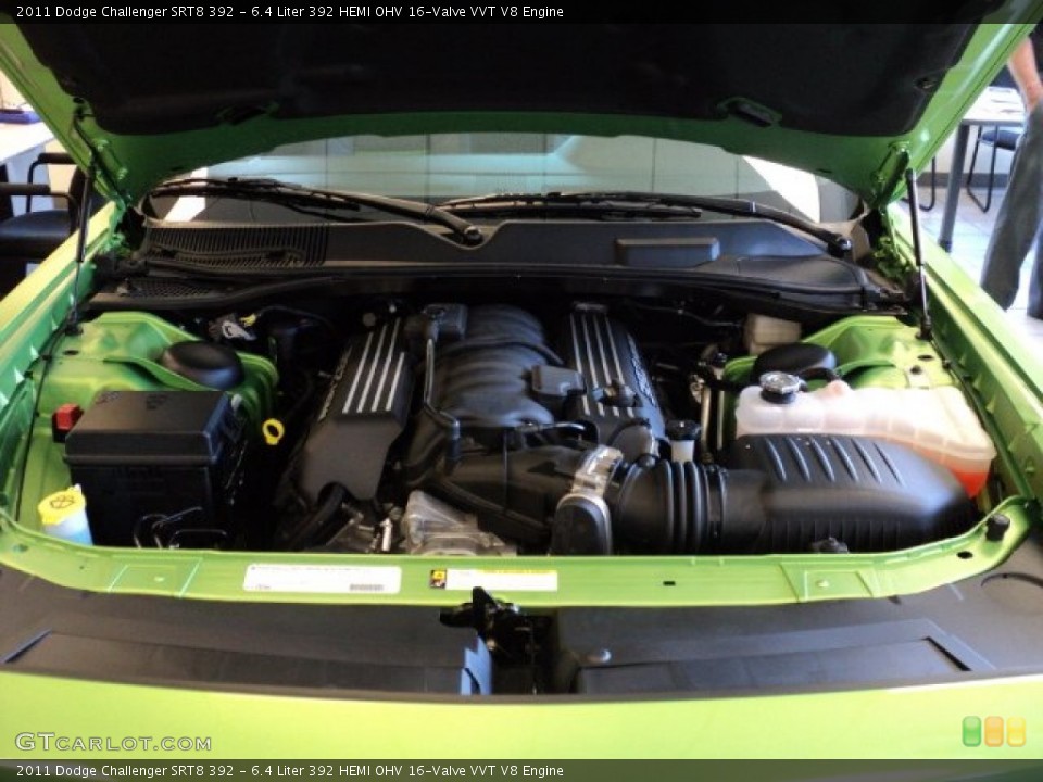 6.4 Liter 392 HEMI OHV 16-Valve VVT V8 Engine for the 2011 Dodge Challenger #50066902