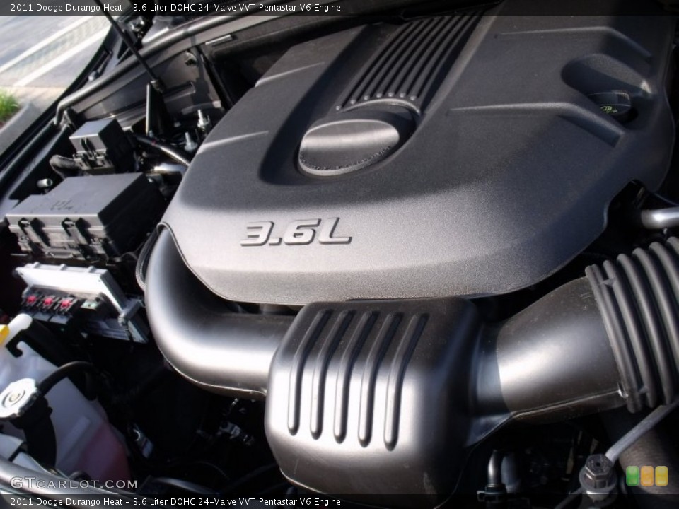 3.6 Liter DOHC 24-Valve VVT Pentastar V6 Engine for the 2011 Dodge Durango #50067679