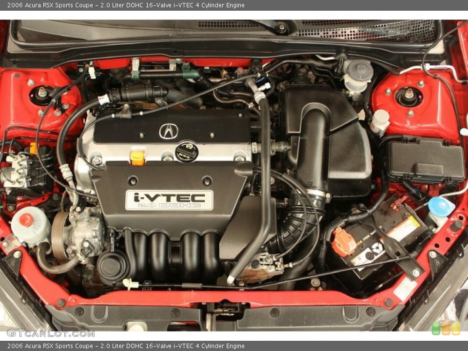 2.0 Liter DOHC 16-Valve i-VTEC 4 Cylinder Engine for the 2006 Acura RSX #50068381