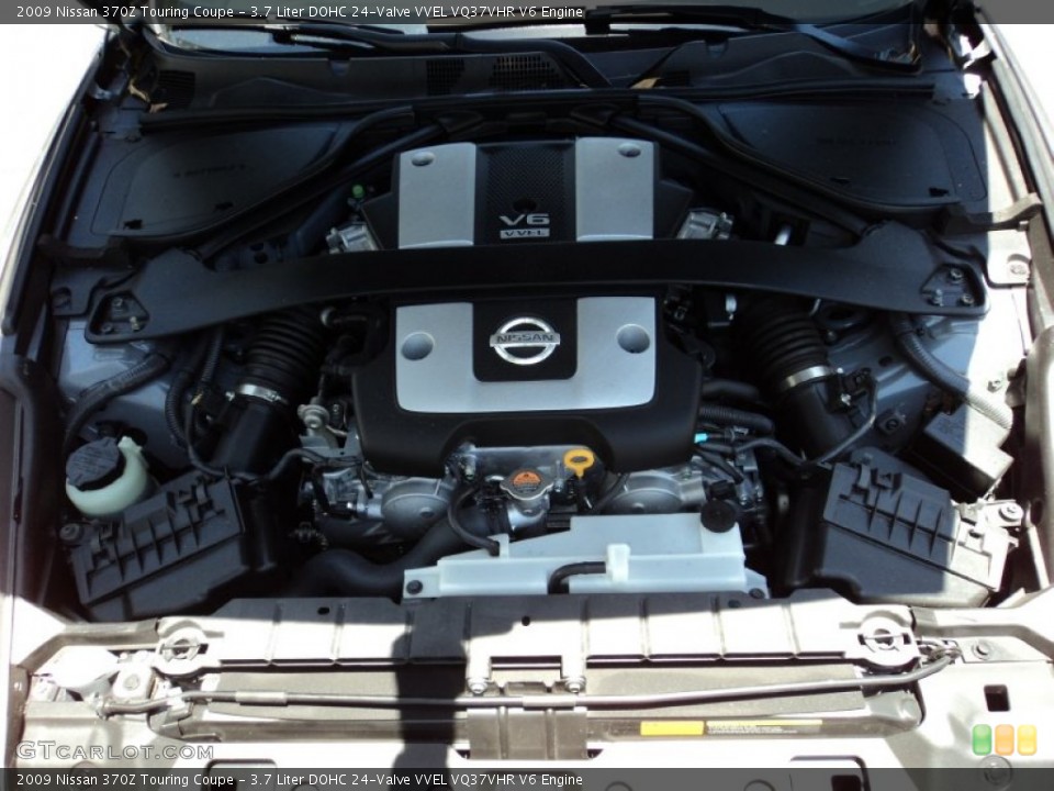 3.7 Liter DOHC 24-Valve VVEL VQ37VHR V6 Engine for the 2009 Nissan 370Z #50073811