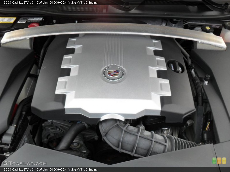 3.6 Liter DI DOHC 24-Valve VVT V6 Engine for the 2009 Cadillac STS #50076271