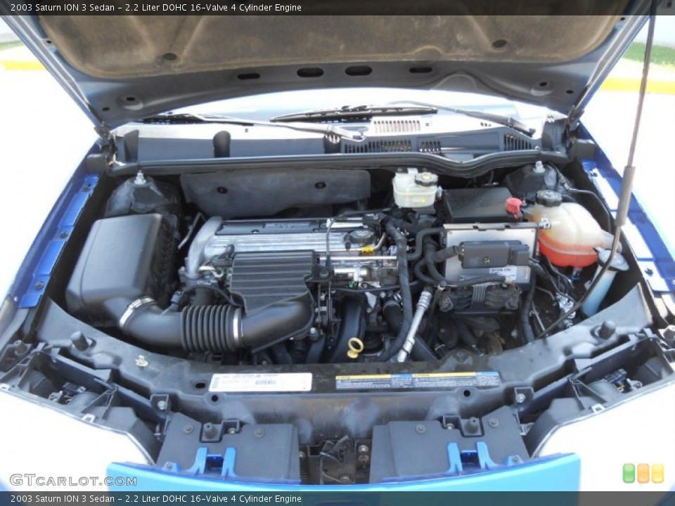 2.2 Liter DOHC 16-Valve 4 Cylinder Engine for the 2003 Saturn ION #50078461