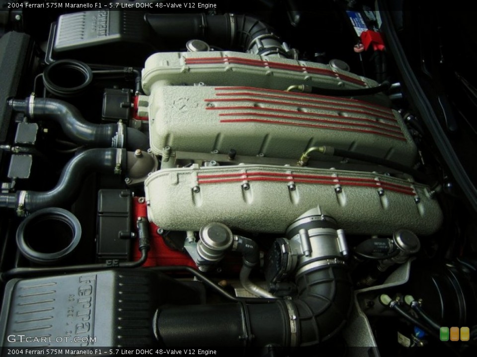 5.7 Liter DOHC 48-Valve V12 Engine for the 2004 Ferrari 575M Maranello #50080045