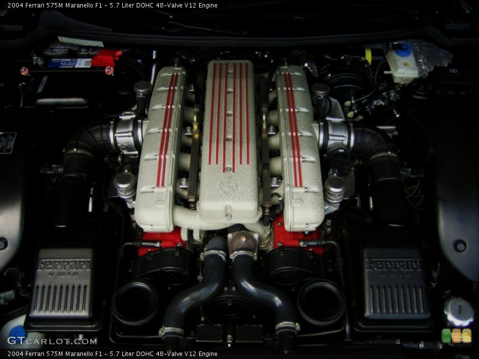 5.7 Liter DOHC 48-Valve V12 Engine for the 2004 Ferrari 575M Maranello #50080057