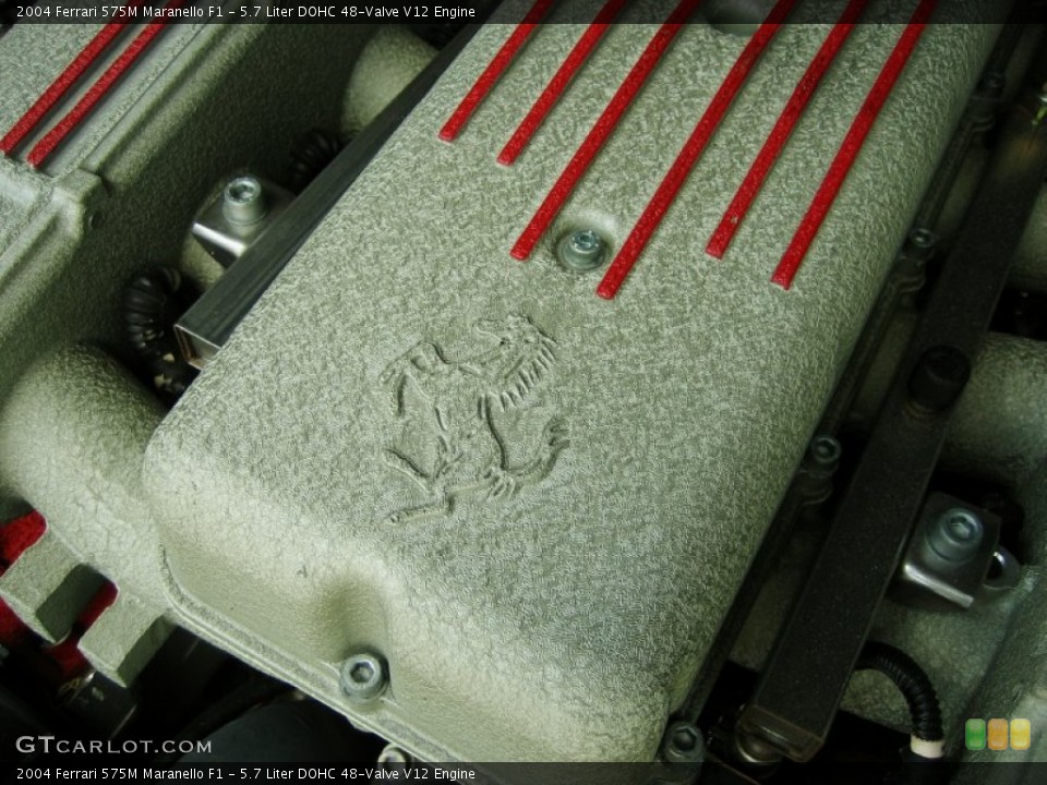 5.7 Liter DOHC 48-Valve V12 Engine for the 2004 Ferrari 575M Maranello #50080078