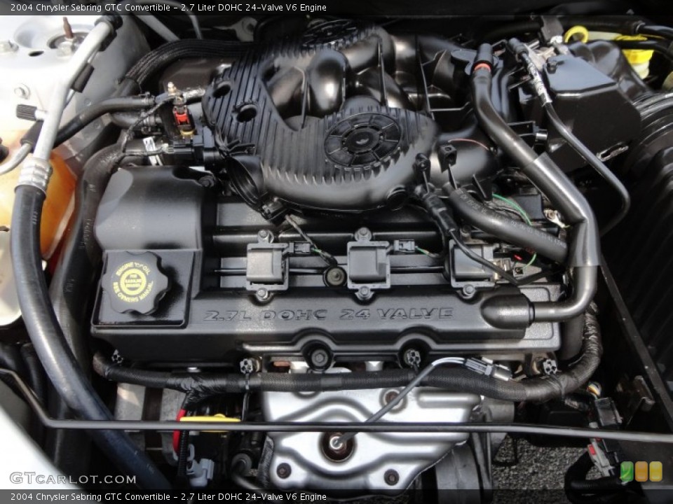 2.7 Liter DOHC 24-Valve V6 Engine for the 2004 Chrysler Sebring #50084789