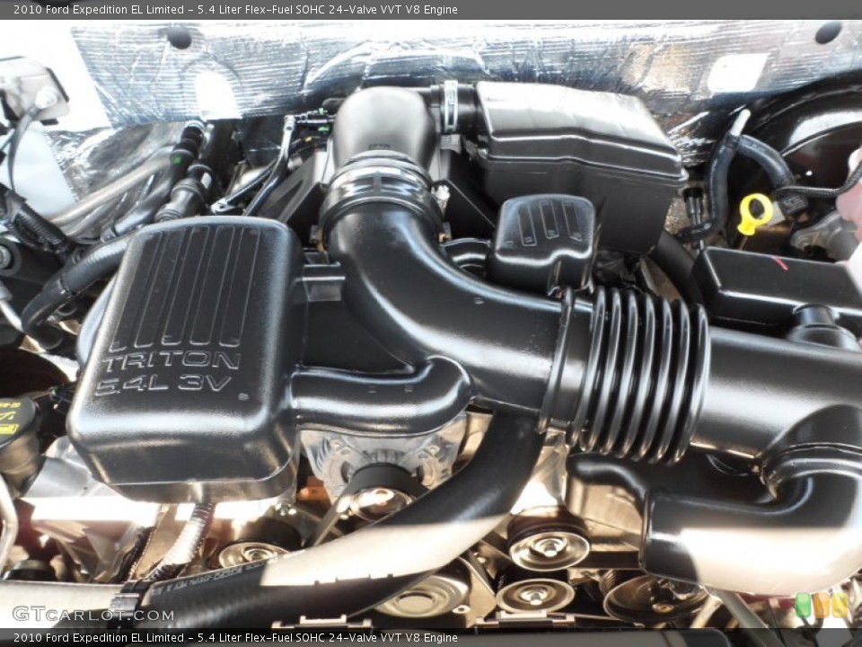5.4 Liter Flex-Fuel SOHC 24-Valve VVT V8 Engine for the 2010 Ford Expedition #50103582