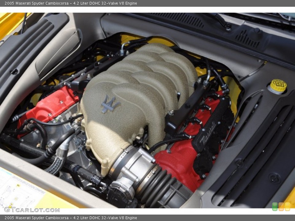 4.2 Liter DOHC 32-Valve V8 Engine for the 2005 Maserati Spyder #50107131