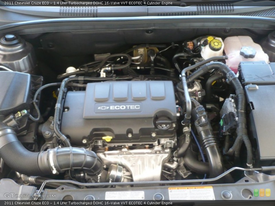 1.4 Liter Turbocharged DOHC 16-Valve VVT ECOTEC 4 Cylinder Engine for the 2011 Chevrolet Cruze #50108301