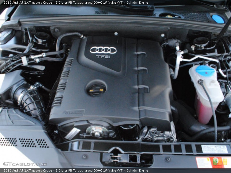 2.0 Liter FSI Turbocharged DOHC 16-Valve VVT 4 Cylinder Engine for the 2010 Audi A5 #50109036
