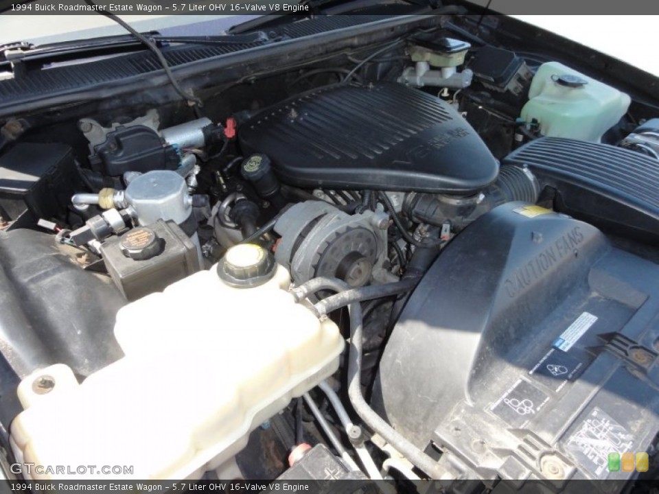 5.7 Liter OHV 16-Valve V8 Engine for the 1994 Buick Roadmaster #50111061