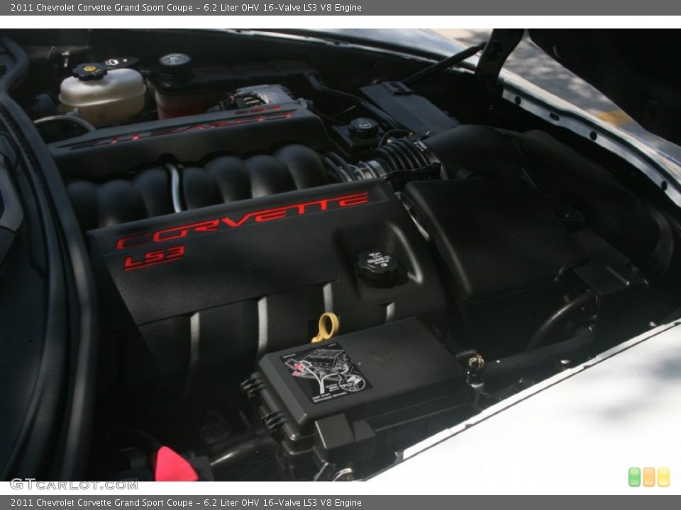 6.2 Liter OHV 16-Valve LS3 V8 Engine for the 2011 Chevrolet Corvette #50115732