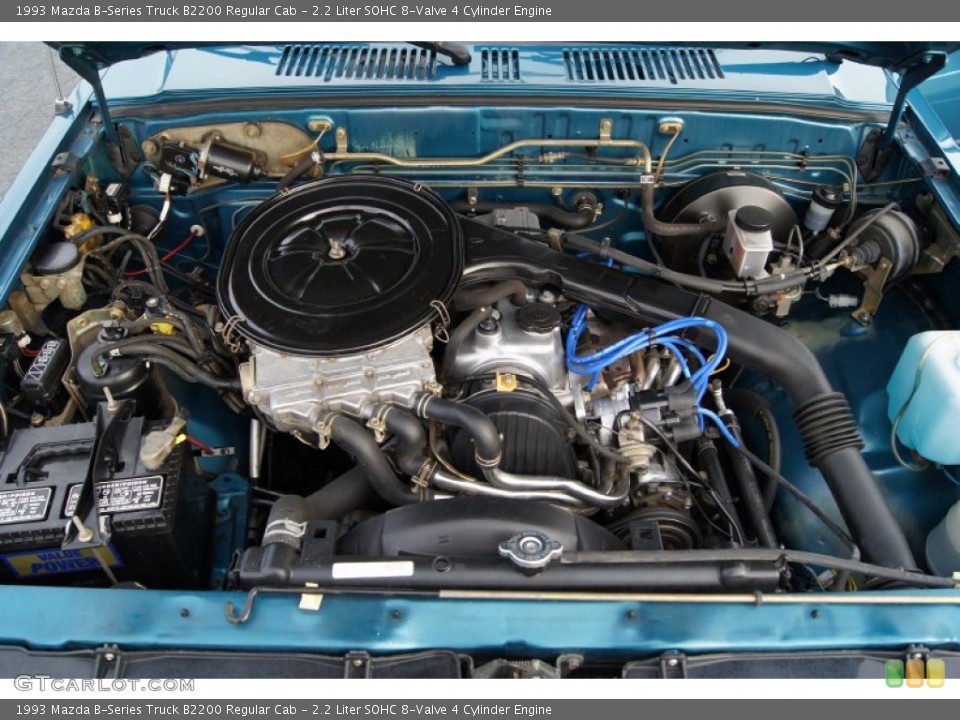 2.2 Liter SOHC 8-Valve 4 Cylinder Engine for the 1993 Mazda B-Series Truck #50117052