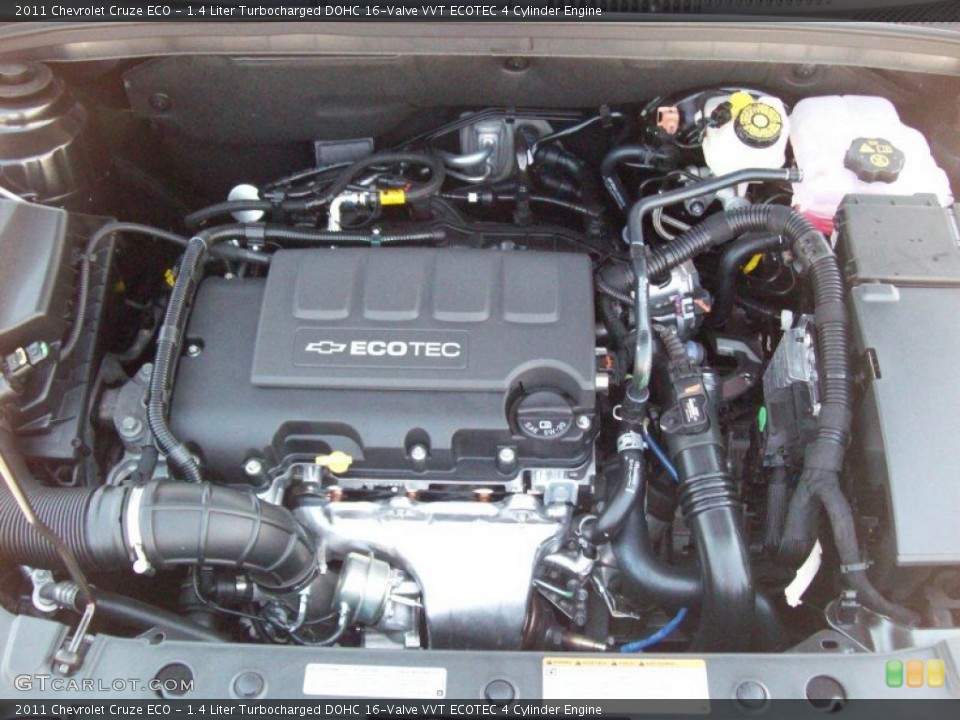 1.4 Liter Turbocharged DOHC 16-Valve VVT ECOTEC 4 Cylinder Engine for the 2011 Chevrolet Cruze #50117706