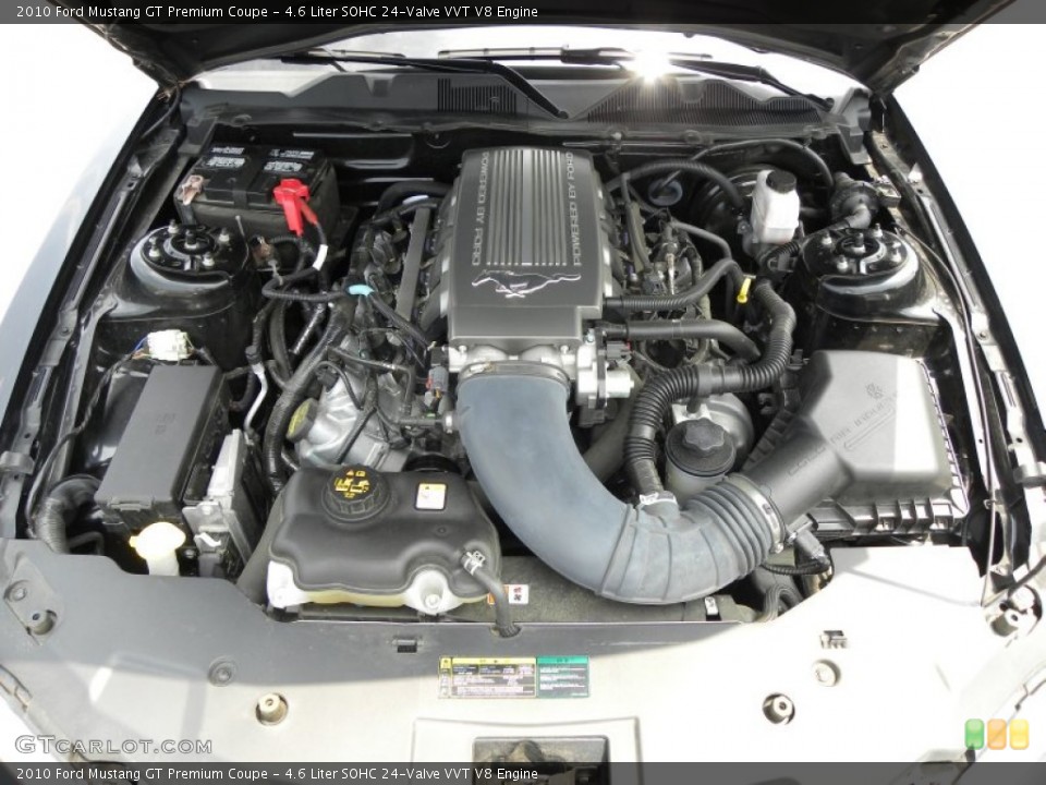 4.6 Liter SOHC 24-Valve VVT V8 Engine for the 2010 Ford Mustang #50118669