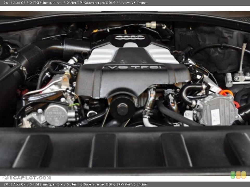 3.0 Liter TFSI Supercharged DOHC 24-Valve V6 Engine for the 2011 Audi Q7 #50119194