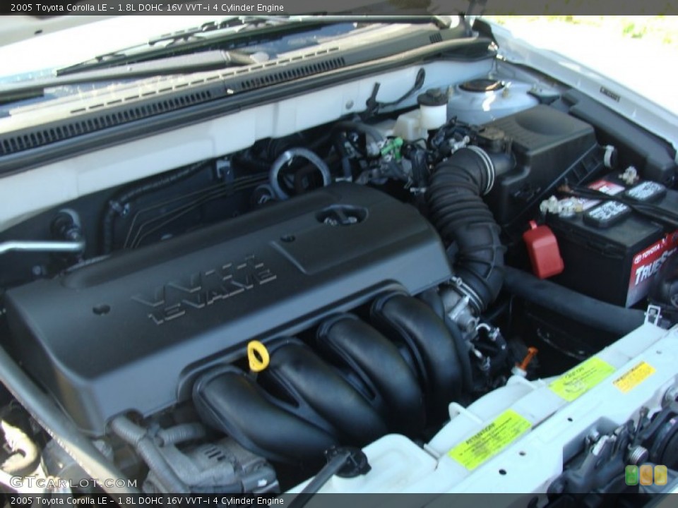 1.8L DOHC 16V VVT-i 4 Cylinder Engine for the 2005 Toyota Corolla #50122506