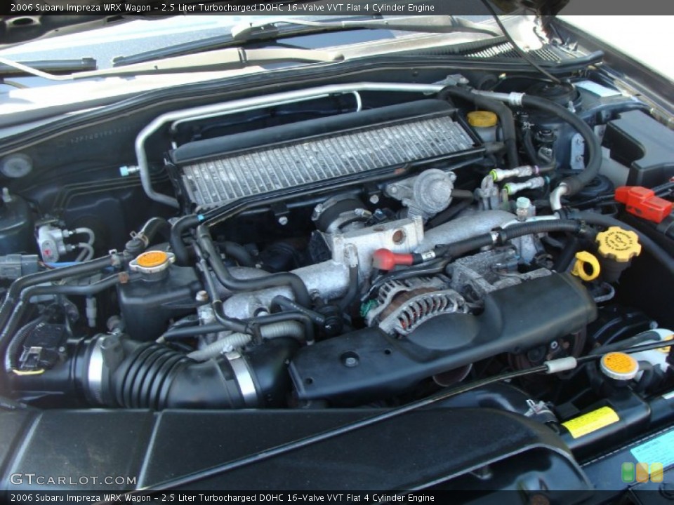 2.5 Liter Turbocharged DOHC 16-Valve VVT Flat 4 Cylinder Engine for the 2006 Subaru Impreza #50123130