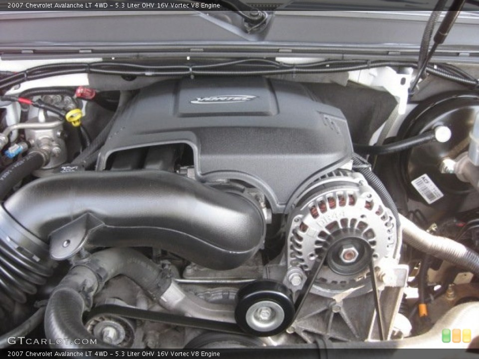 5.3 Liter OHV 16V Vortec V8 Engine for the 2007 Chevrolet Avalanche #50129865