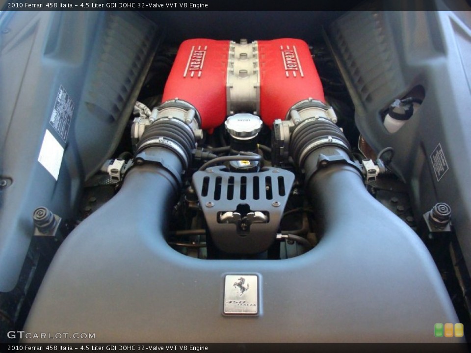 4.5 Liter GDI DOHC 32-Valve VVT V8 Engine for the 2010 Ferrari 458 #50130630