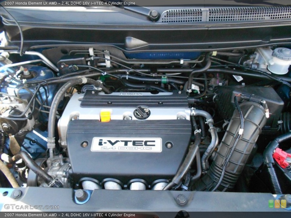 2.4L DOHC 16V i-VTEC 4 Cylinder Engine for the 2007 Honda Element #50133945