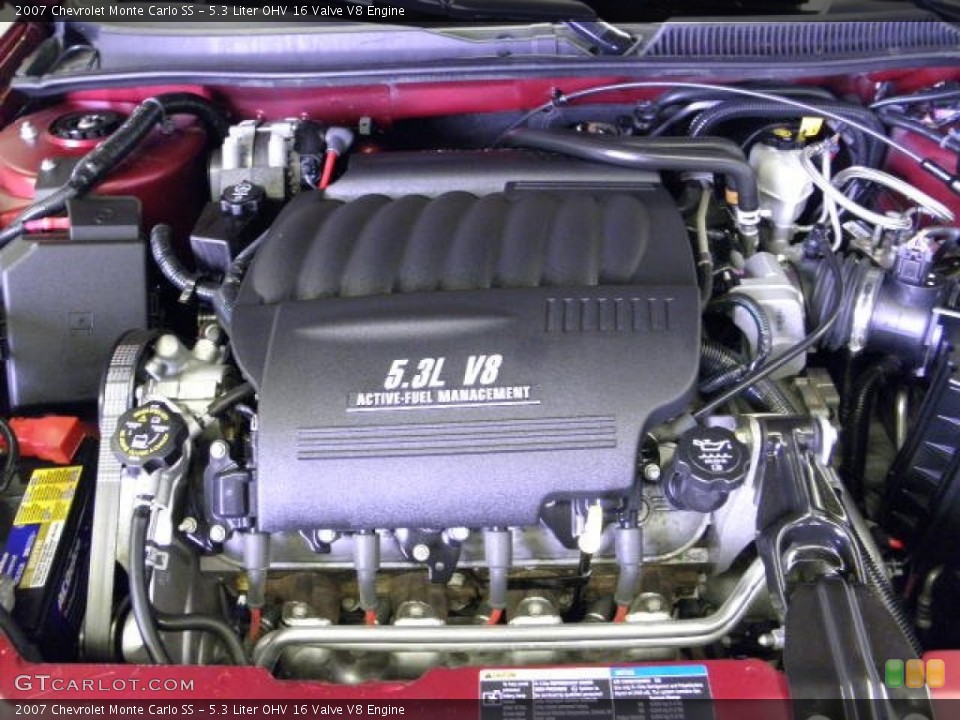5.3 Liter OHV 16 Valve V8 Engine for the 2007 Chevrolet Monte Carlo #50139413