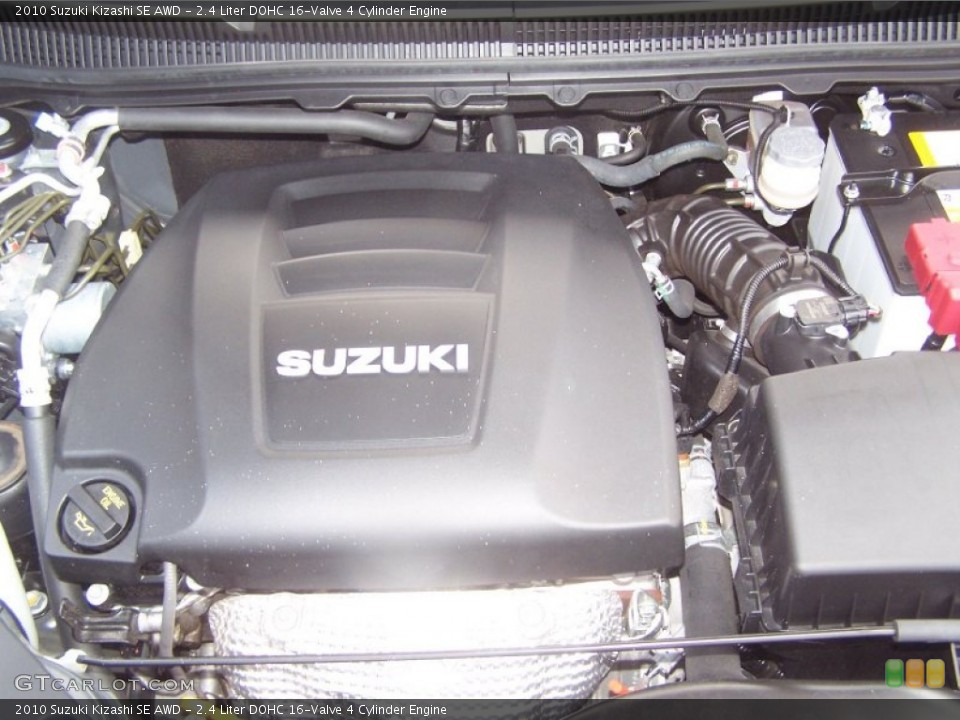 2.4 Liter DOHC 16-Valve 4 Cylinder Engine for the 2010 Suzuki Kizashi #50147719