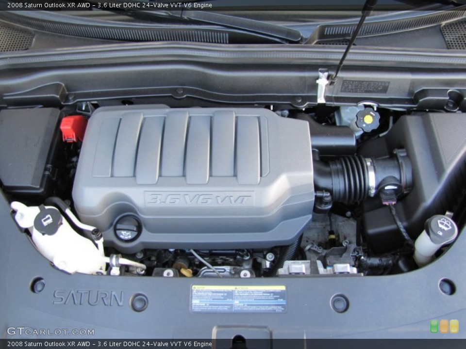 3.6 Liter DOHC 24-Valve VVT V6 Engine for the 2008 Saturn Outlook #50148811