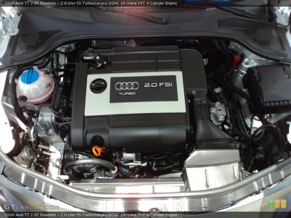 2.0 Liter FSI Turbocharged DOHC 16-Valve VVT 4 Cylinder Engine for the 2008 Audi TT #50154080