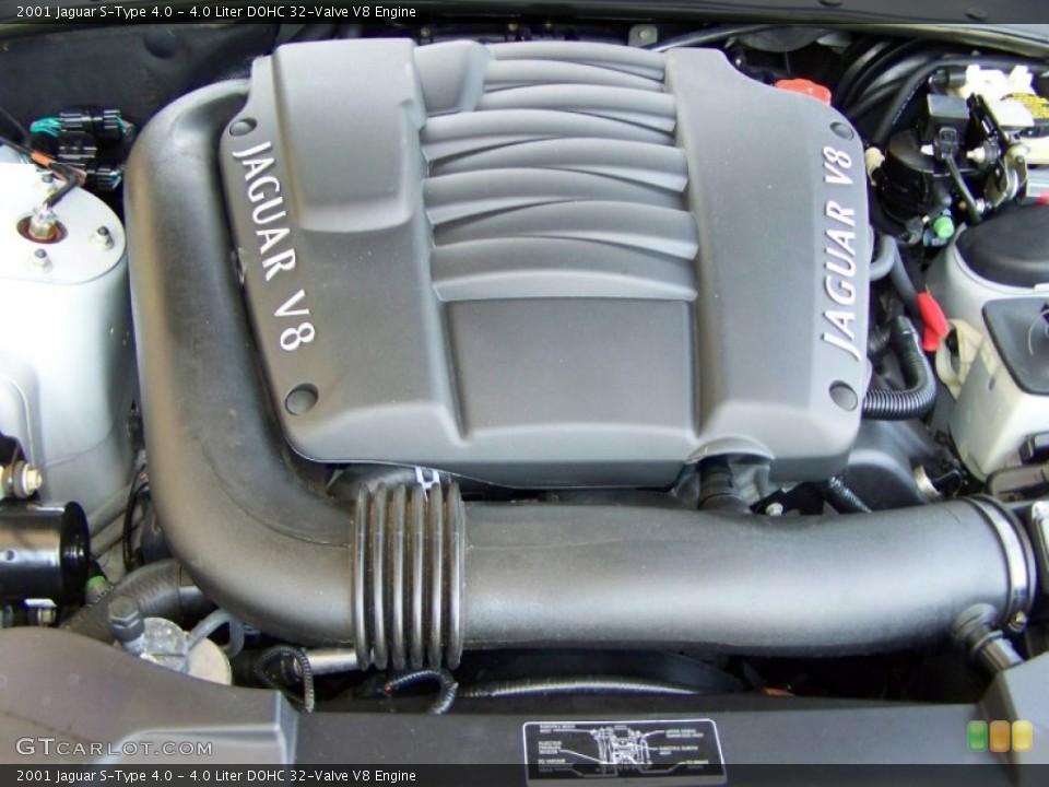 4.0 Liter DOHC 32-Valve V8 Engine for the 2001 Jaguar S-Type #50154323