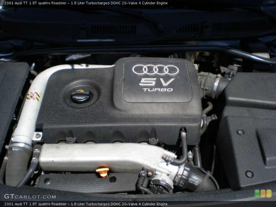 1.8 Liter Turbocharged DOHC 20-Valve 4 Cylinder Engine for the 2001 Audi TT #50155154