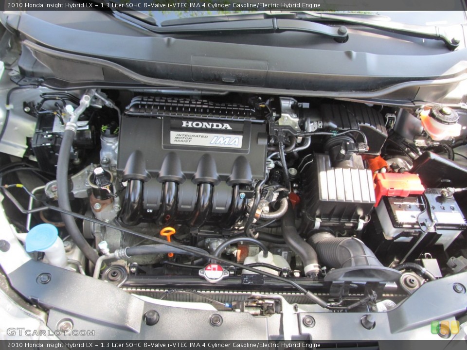 1.3 Liter SOHC 8-Valve i-VTEC IMA 4 Cylinder Gasoline/Electric Hybrid Engine for the 2010 Honda Insight #50160620
