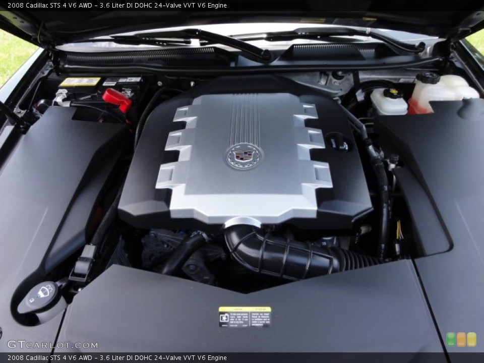 3.6 Liter DI DOHC 24-Valve VVT V6 Engine for the 2008 Cadillac STS #50163917