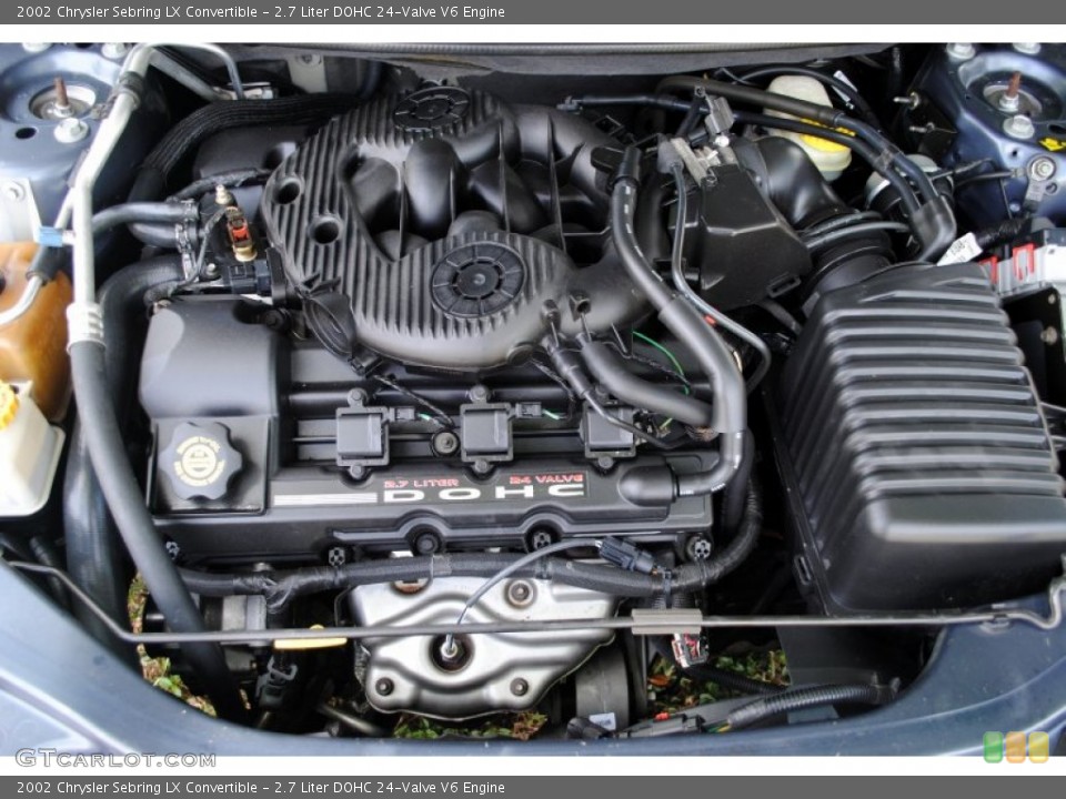 2.7 Liter DOHC 24-Valve V6 Engine for the 2002 Chrysler Sebring #50166140