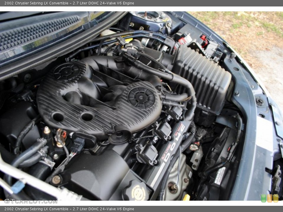 2.7 Liter DOHC 24-Valve V6 Engine for the 2002 Chrysler Sebring #50166158
