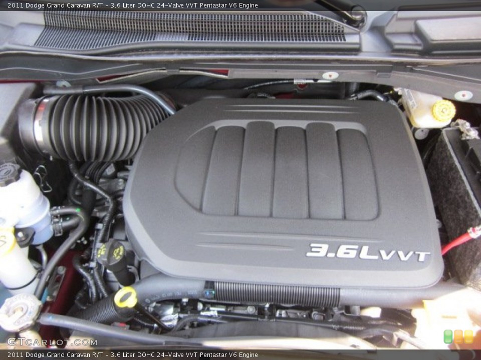 3.6 Liter DOHC 24-Valve VVT Pentastar V6 Engine for the 2011 Dodge Grand Caravan #50176928