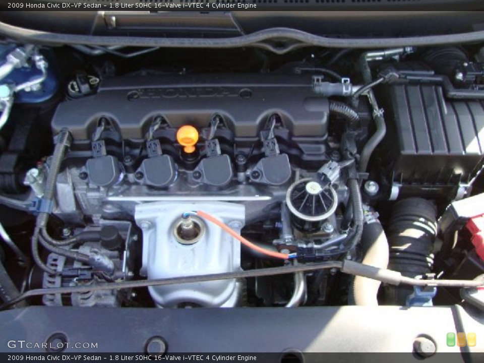 1.8 Liter SOHC 16-Valve i-VTEC 4 Cylinder Engine for the 2009 Honda Civic #50178050