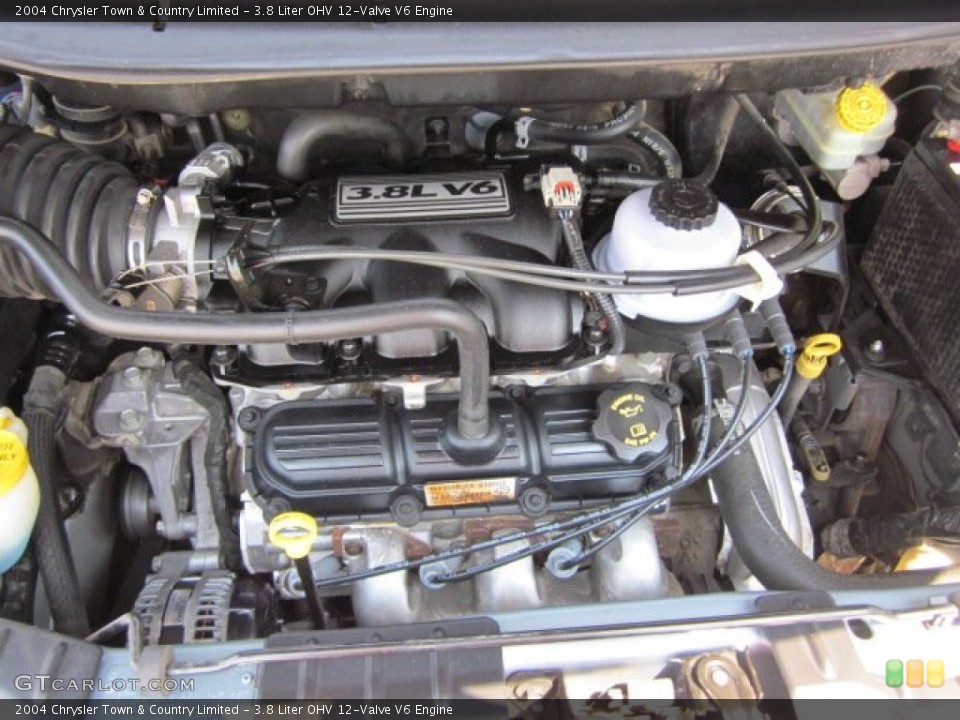 3.8 Liter OHV 12-Valve V6 Engine for the 2004 Chrysler Town & Country #50178200