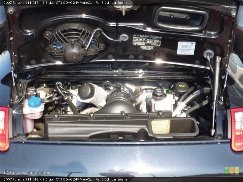 3.6 Liter GT3 DOHC 24V VarioCam Flat 6 Cylinder Engine for the 2007 Porsche 911 #50193024