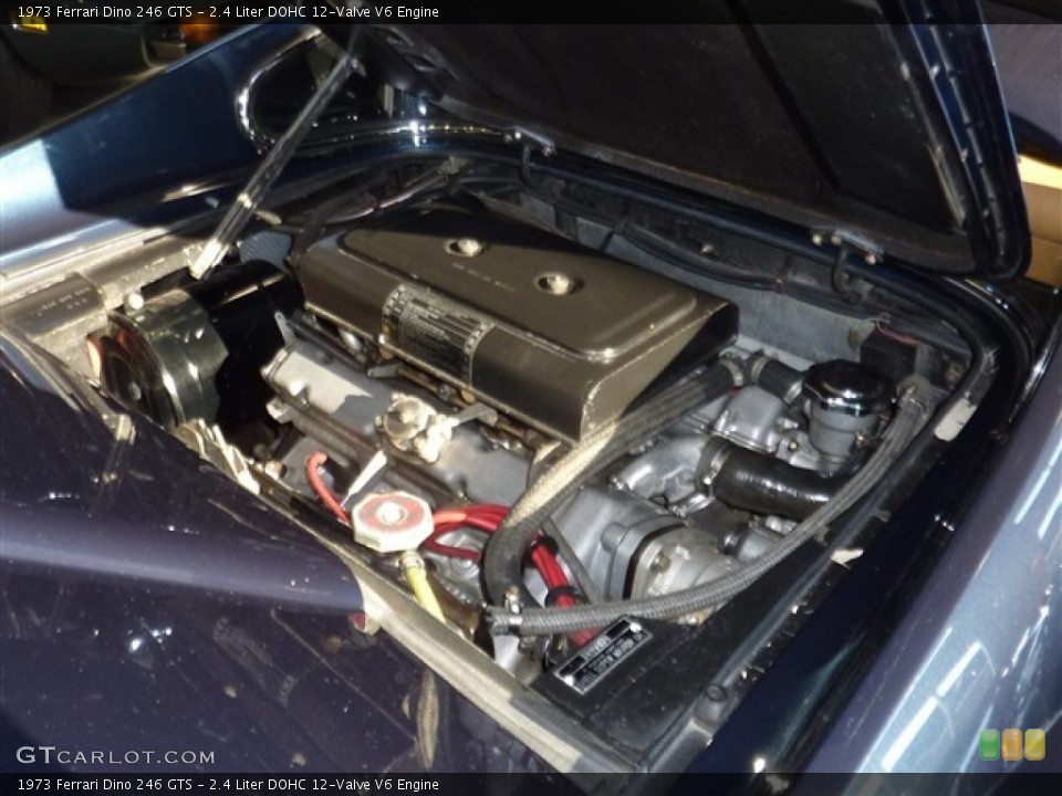 2.4 Liter DOHC 12-Valve V6 Engine for the 1973 Ferrari Dino #50193606