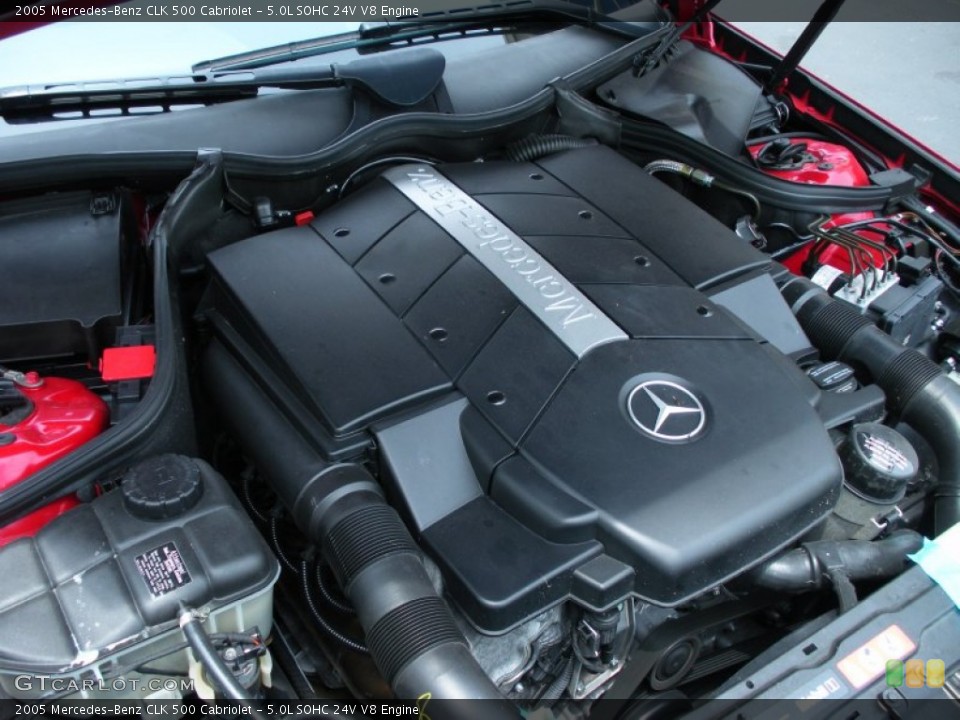 5.0L SOHC 24V V8 Engine for the 2005 Mercedes-Benz CLK #50202270
