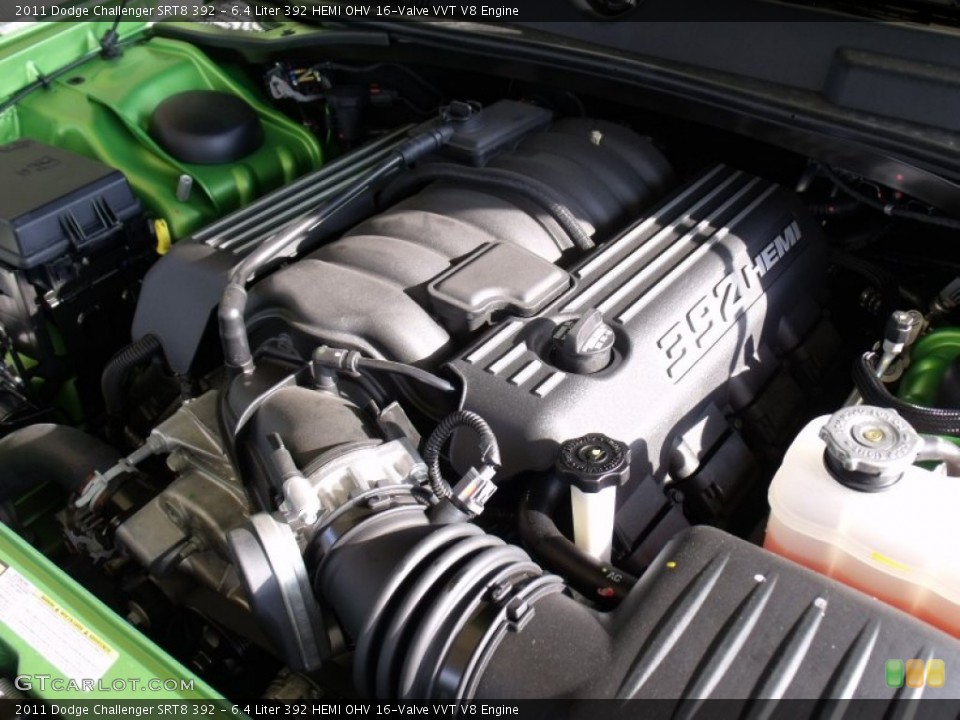 6.4 Liter 392 HEMI OHV 16-Valve VVT V8 Engine for the 2011 Dodge Challenger #50203293