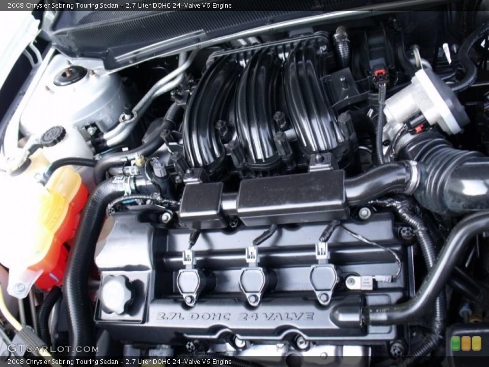 2.7 Liter DOHC 24-Valve V6 Engine for the 2008 Chrysler Sebring #50208699